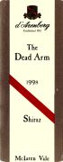 McLaren Vale_d'Arenberg_Dead Arm shiraz 1998